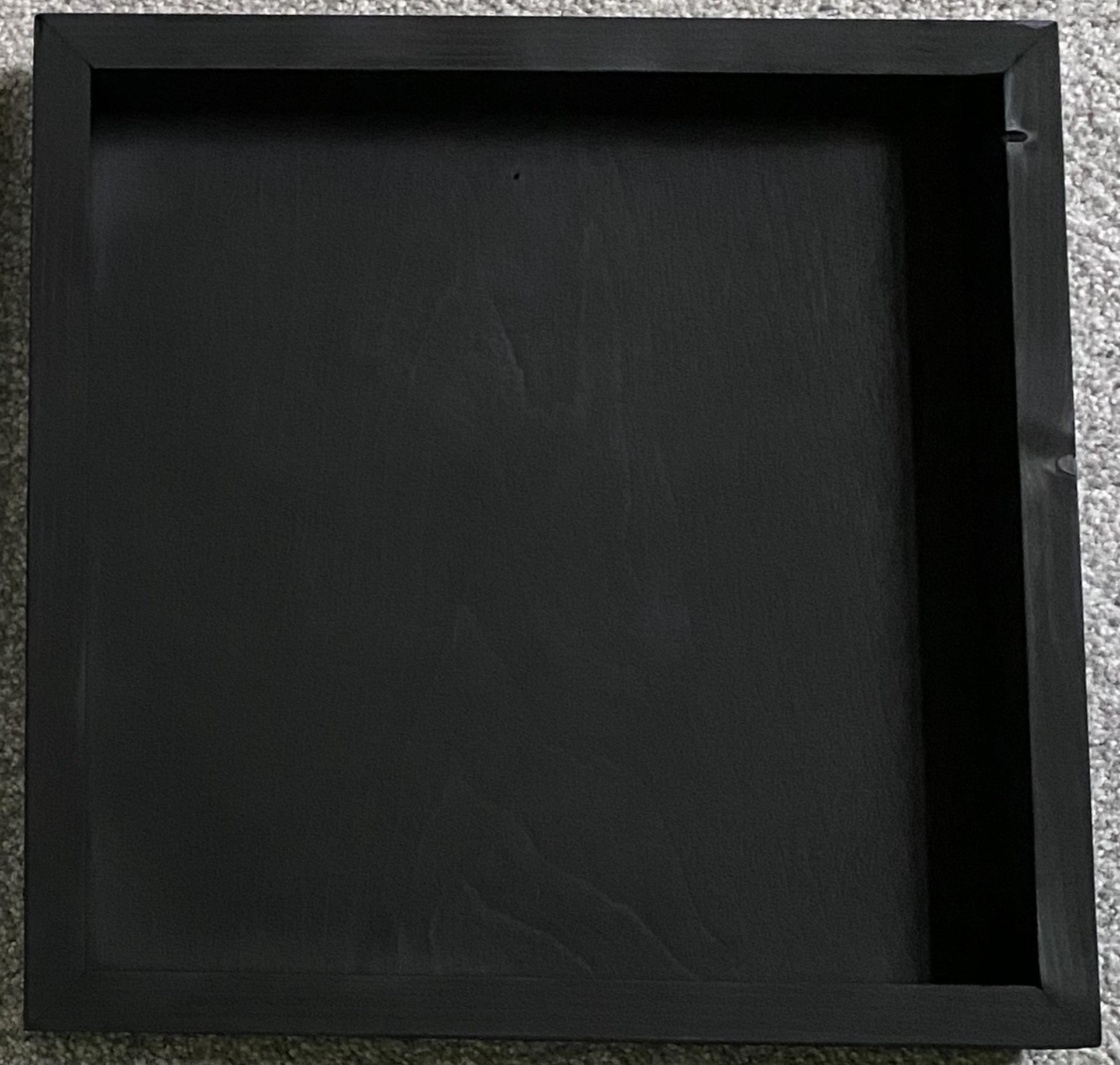 A painted wooden frame